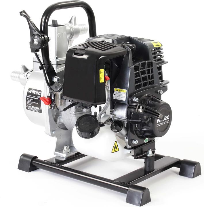 Produktbild Wiltec Benzin Wasserpumpe (Gartenpumpe)