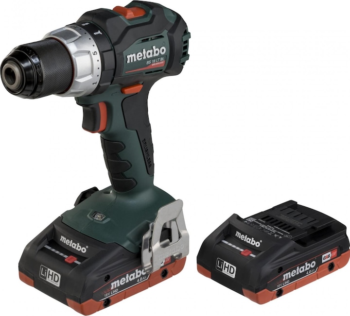 Produktbild Metabo Akku-Bohrschrauber BS 18 LT BL (602325800) Kunststoffkoffer 18V 2x LiHD + ASC 30-36 V (Akkubetrieb)