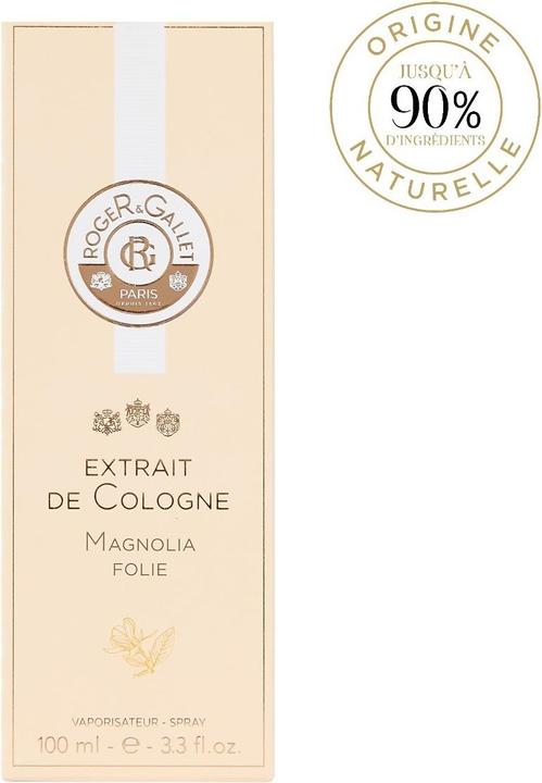 Actual product image Roger & Gallet Magnolia Folie by Extrait De Cologne Spray 100 ml (Eau de cologne, 100 ml)