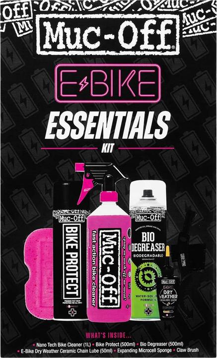 Produktbild Muc-Off Ebike Essentials Kit (1000 ml, Pflegeset)