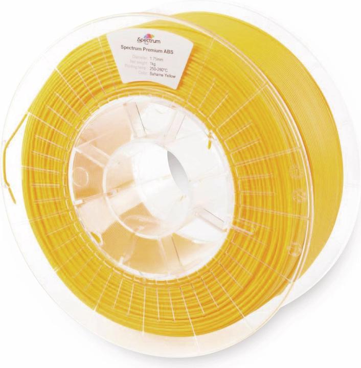 Immagine prodotto Filamento / ABS SMART / Giallo Bahama / 1,75 mm / 1 kg (ABS, 1.75 mm, 1000 g)