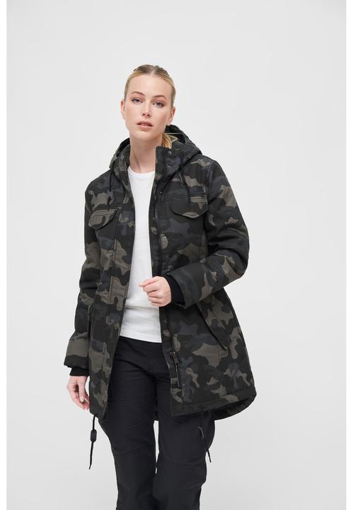Produktbild Brandit Damen Marsh Lake Parka Grösse 4XL Farbe Dunkles Tarnmuster (4XL)