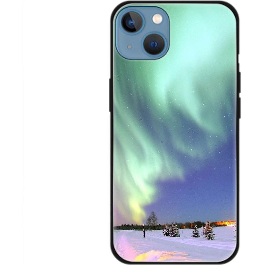 König Design Hülle Handy Schutz für Apple iPhone 13 Case Cover Tasche Bumper Etuis TPU Neu (Apple iPhone 13), Smartphone...