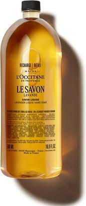 Produktbild L'Occitane Shea Butter Lavender Liquid Soap Hands And Body 500ml (Flüssigseife, Handseife Nachfüllpackung, 500 ml)