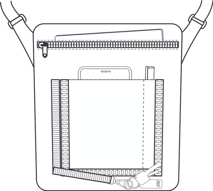 Immagine prodotto Jost RIGA - Borsa a tracolla RV XS