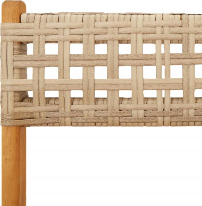 Image du produit VidaXL Chaises de bistrot 2 pcs. Acacia et poly rotin