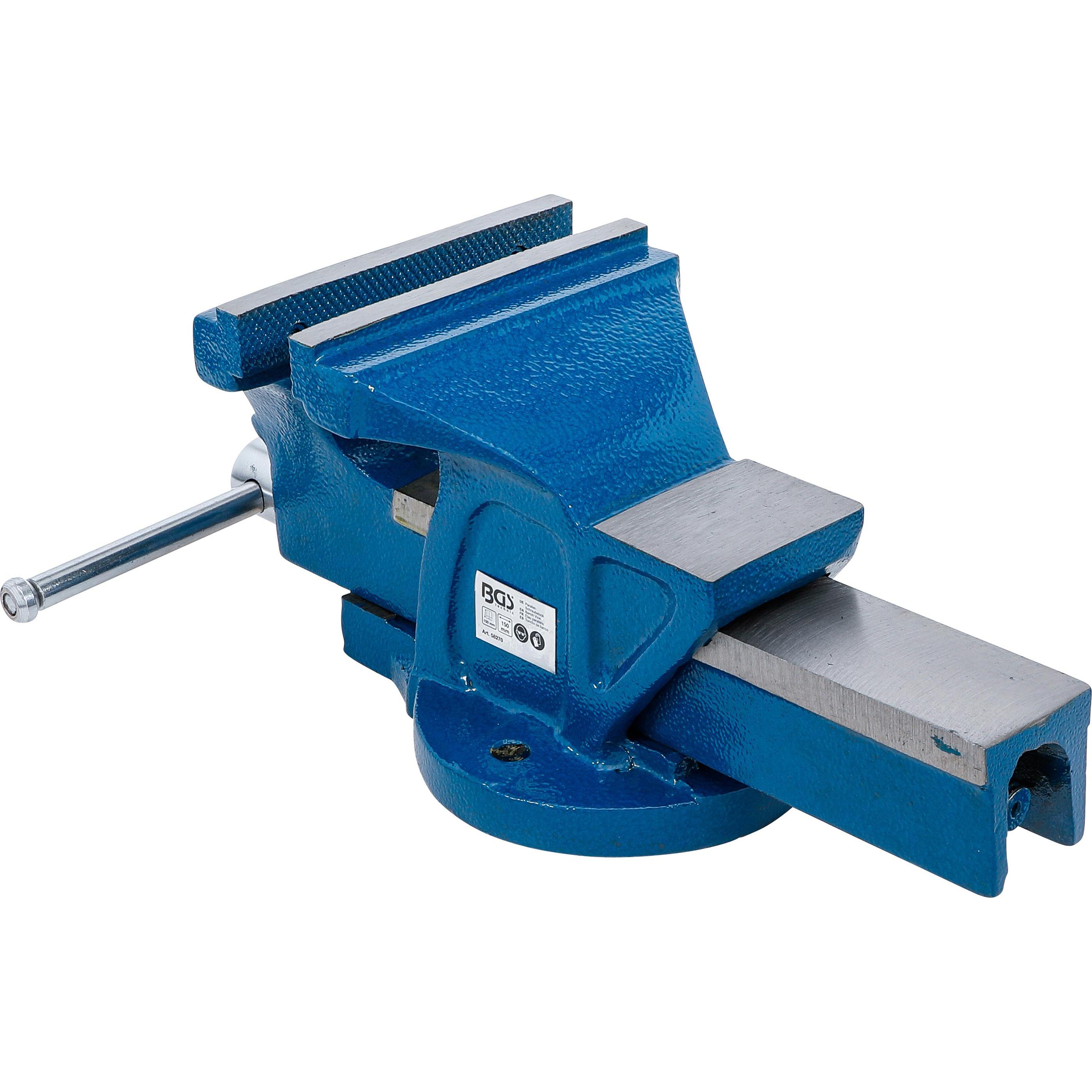 Thumbnail - BGS, Schraubstock + Zwinge, Parallel-Schraubstock 150 mm Spannbacken