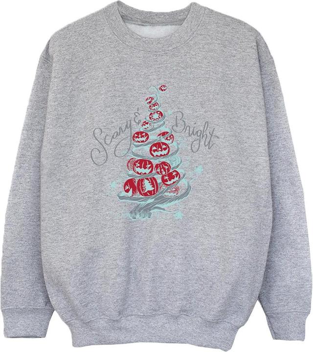 Image du produit Disney - Sweat THE NIGHTMARE BEFORE CHRISTMAS SCARY & BRIGHT - Garçon (128)