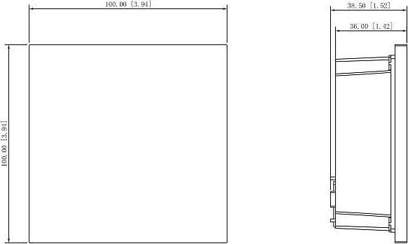 Actual product image Dahua VTO4202FB-MB5 (Ethernet)