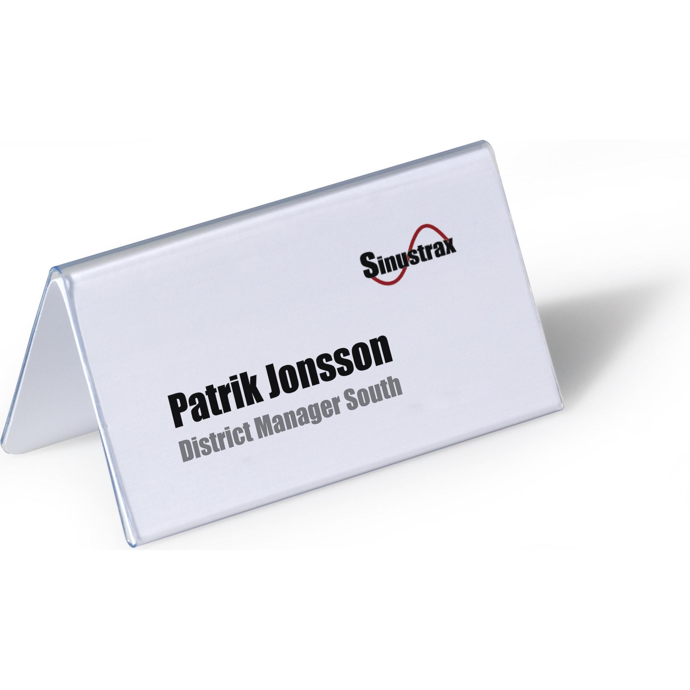 Durable, Informationsschild, Tischnamensschild