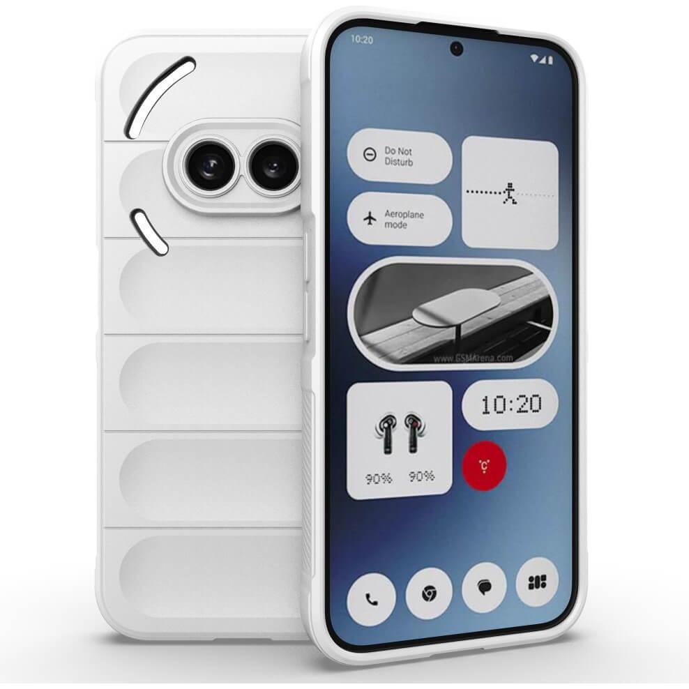 Cover-Discount Nothing Phone (2a) - Rugged Protective Hülle (Nothing Phone (2a)), Smartphone Hülle, Weiss