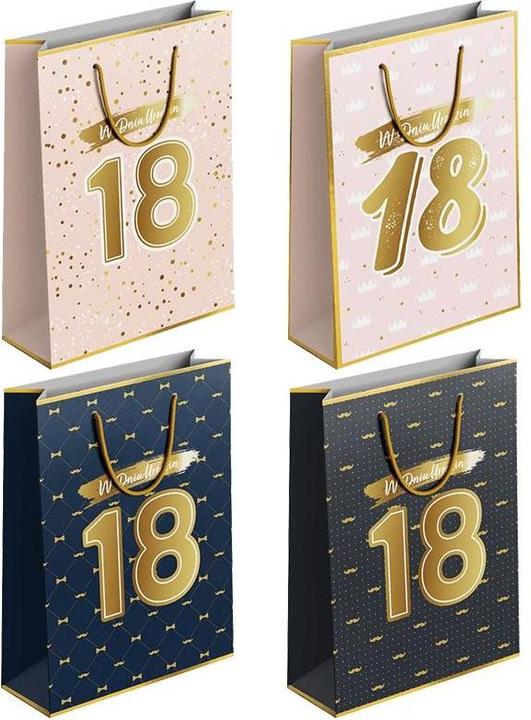 Incood Geburtstagsgeschenktüte 18 L MIX