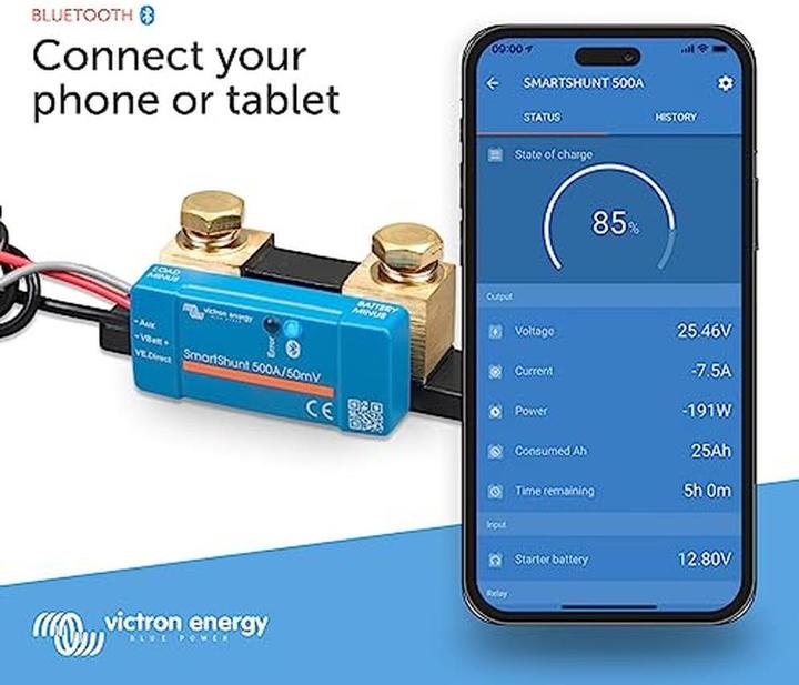 Image du produit Victron Energy Smart Shunt 500A/50mV - IP65