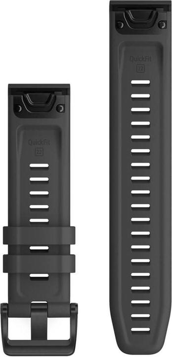 Productafbeelding Garmin Quickfit 22 horlogeband Slate Gray (22 mm, Silicone)
