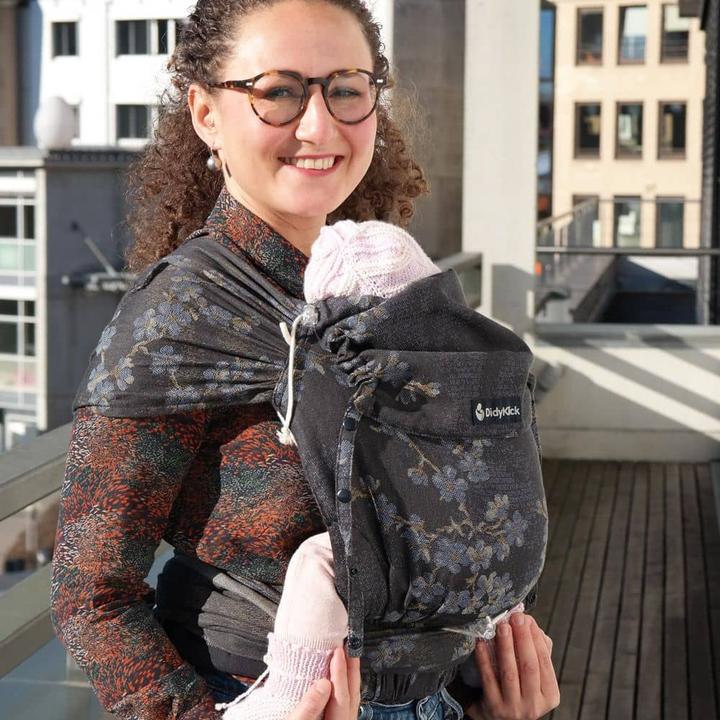 Productafbeelding Didymos DidyKlick 4u Blauwe Bloem