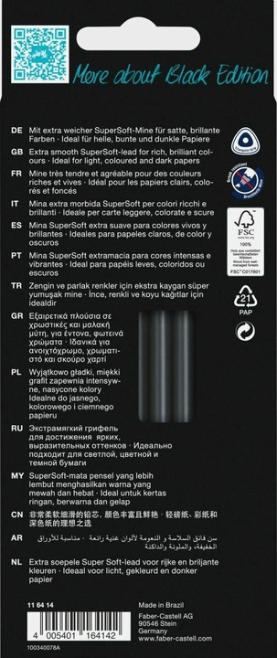 Produktbild Faber-Castell Black Edition (Sortiert, 12 x)