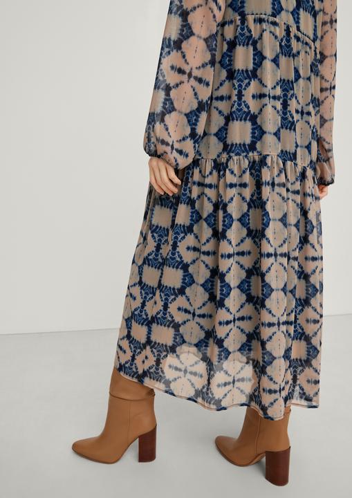 Actual product image Comma Kleid Chiffonkleid mit Unterkleid (36)