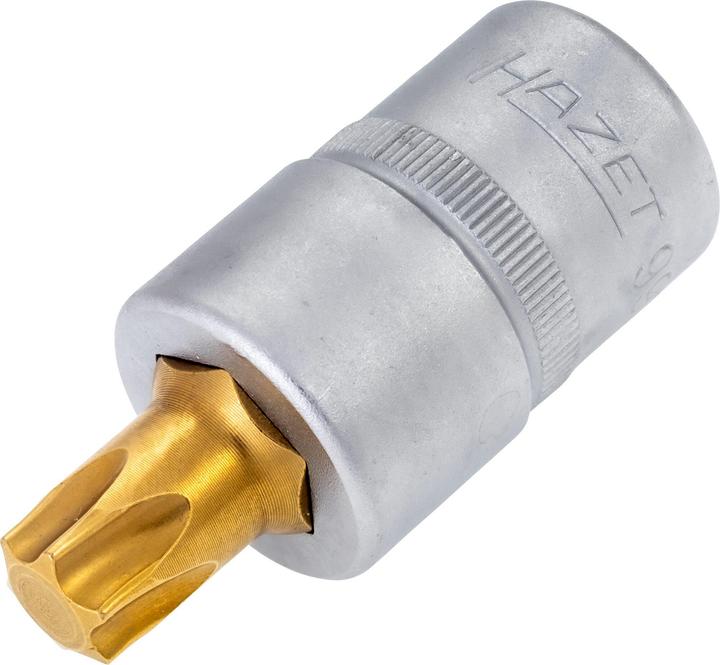 Produktbild HAZET Schraubendreher-Steckschlüsseleinsatz ∙ TORX 992-T55 ∙ Vierkant12,5 mm (1/2 Zoll) ∙ Innen TO…