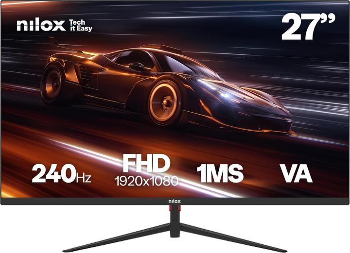 Image du produit Nilox MONITOR 27 GAMING FHD 240HZ (1920 x 1080 pixels, 27")