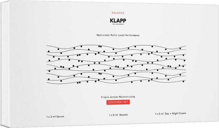 Produktbild Klapp Hyaluronic Multi Level Performance Triple Action Moisturizing Discovery Set (Gesichtspflege set)