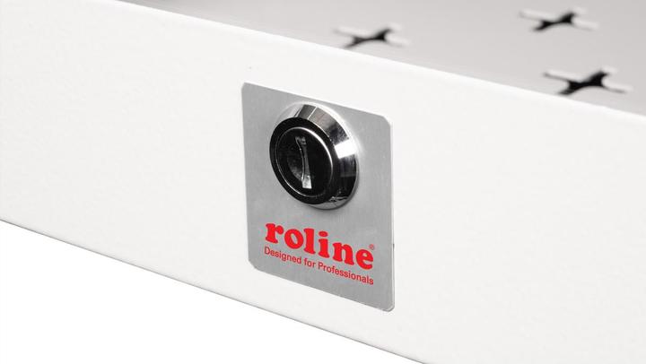 Actual product image Roline 19-inch wall-mounted housing Basic 5 U (5 RU, 19 inch rack)