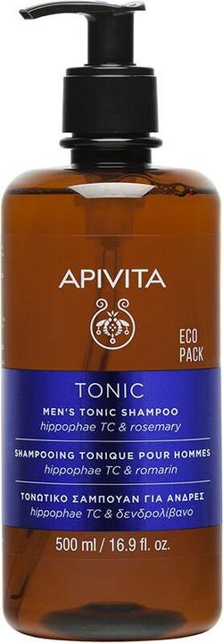 Apivita Shampooing tonique pour hommes 500ml (500 ml, Shampoing liquide)