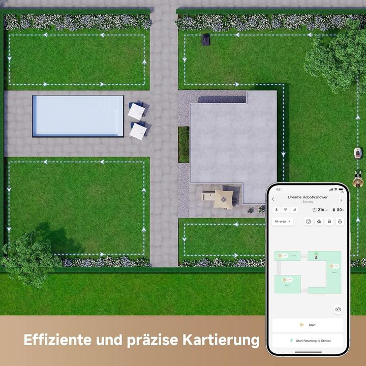 Produktbild Dreame A1 Pro (2000 m², Ohne Begrenzungskabel)