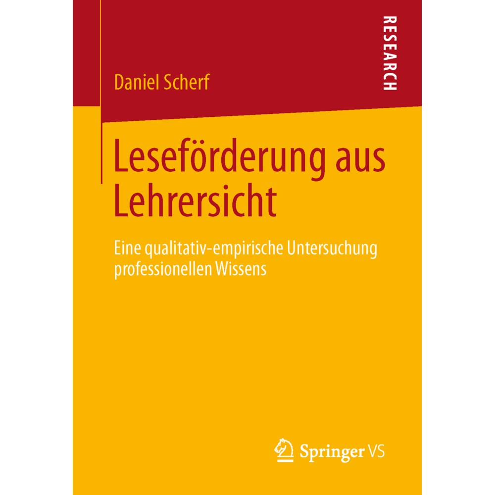 Leseförderung aus Lehrersicht, Fachbücher von Daniel Scherf