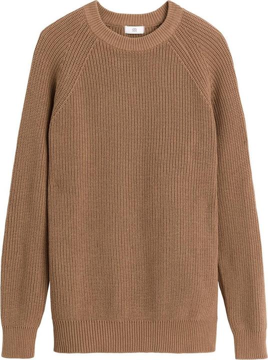 Image du produit La Redoute Collections Pull en maille côtelée Signature (XXL)