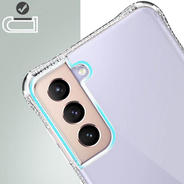 Actual product image Itskins Reinforced Silicone Mobile Phone Case Series (Samsung Galaxy S21+)