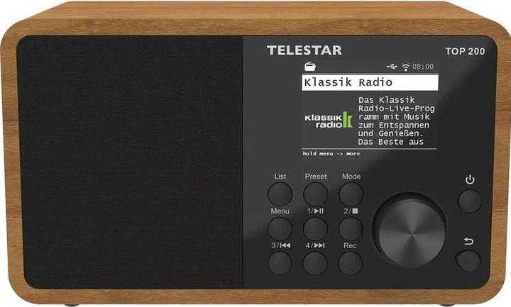 Produktbild Telestar Top 200 (Internetradio, DAB+, FM, Bluetooth, WLAN)