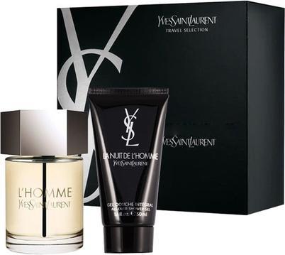 Immagine prodotto Yves Saint Laurent Lhomme di per uomo 2 pezzi Set regalo 3.3oz EDT Spray 1.6oz (Set profumo)