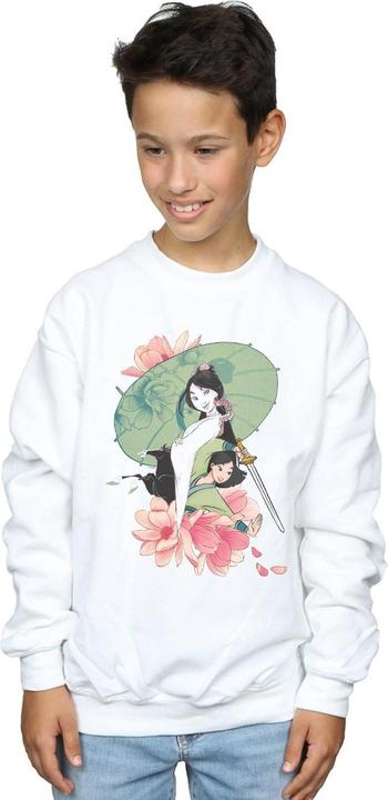Produktbild Disney Mulan Magnolia Collage Sweatshirt Jungen (152, 158)