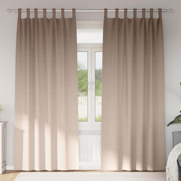Actual product image vidaXL Verdunkelungsvorhänge (140 x 260 cm)