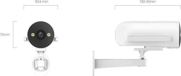 Image du produit EZVIZ Caméra IP H5 4G 2K 3MPx (2304 x 1296 Pixels)