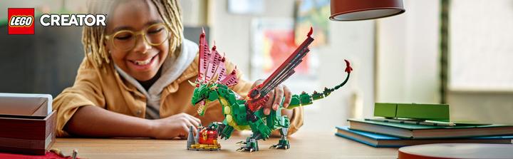 Produktbild LEGO Grüner Drache (31161, LEGO Creator Expert)