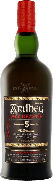Actual product image Ardbeg Single Malt Wee Beastie (Single Malt, Scotch whisky, 1 x 70 cl)
