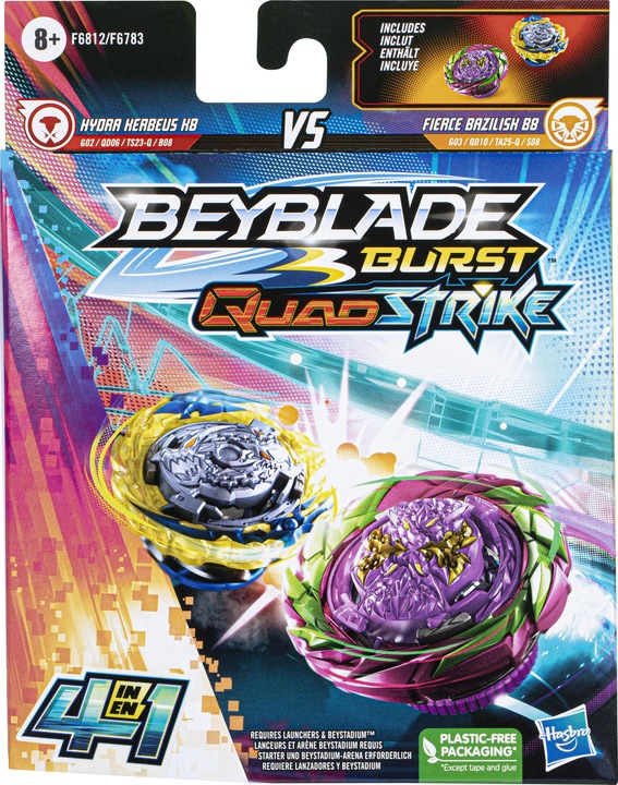 Actual product image Hasbro Gambit Dragon vs. Ambush Achi (Multilingual)