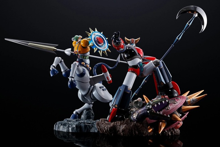 Actual product image Bandai Steel Jeeg statuette PVC Figuarts ZERO Metallic Touch Jeeg Robot 23 cm