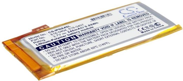 NoName Batterie pour Apple iPod Nano 4th 16GB etc.