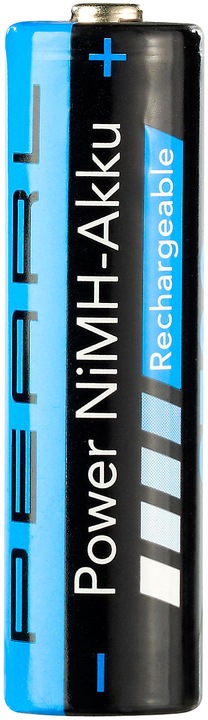 Produktbild Pearl 2700 mAh NiMH-Akkus, 4er-Set (4 Stk., AA, 2700 mAh)