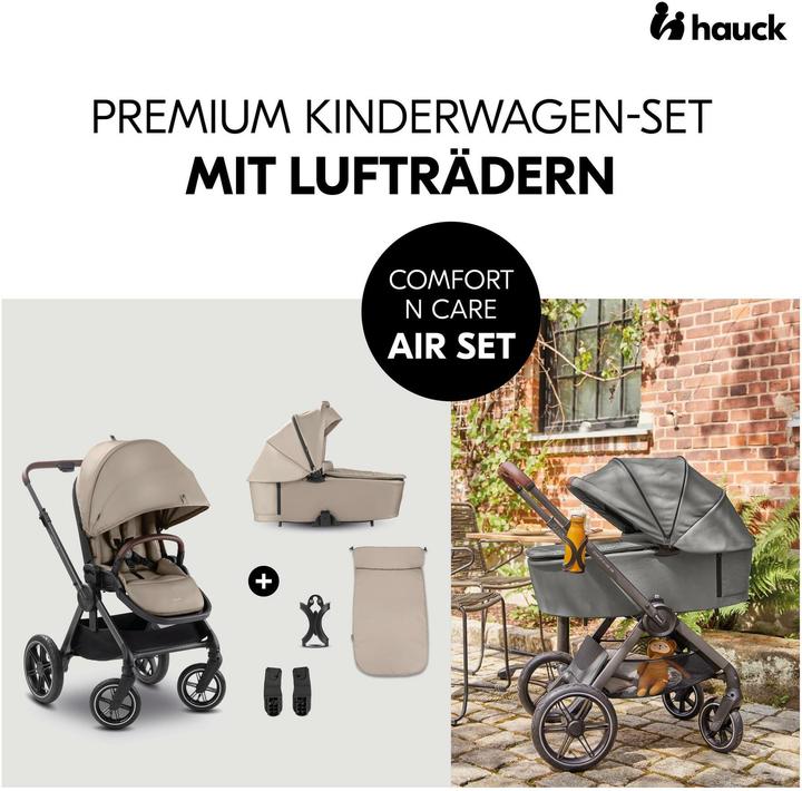 Produktbild Hauck Kombi-Kinderwagen Comfort N Care Air Set (0 Monate - 4 Jahre)