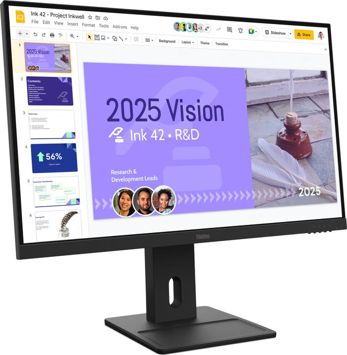 Produktbild Lenovo ThinkVision E27Q-40 Monitor (2560 x 1440 Pixel, 27")
