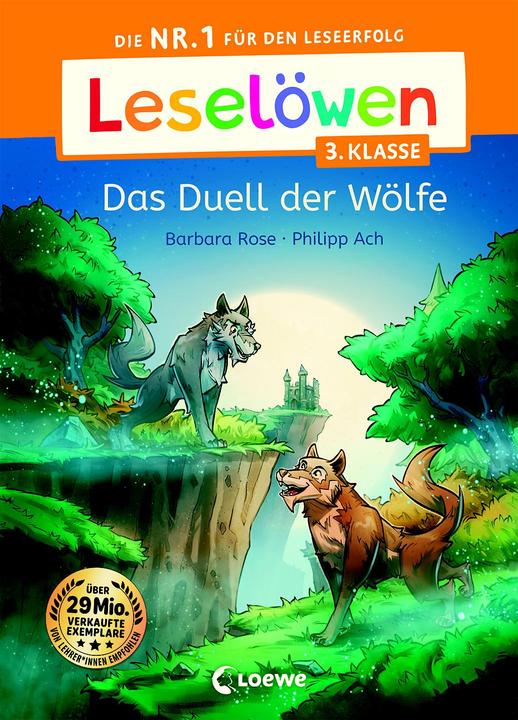 Produktbild Loewe Leselöwen 3. Klasse - Das Duell der Wölfe (Deutsch, Philipp Ach, Barbara Rose, 2024)