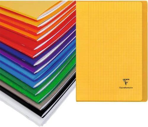 Actual product image Clairefontaine KOVER BOOK booklet 17x22 seyes (A5+, Special ruling, Hardcover)