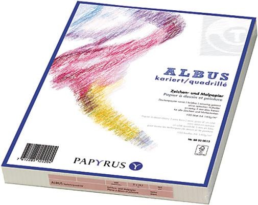 Immagine prodotto Papyrus Sihl Albus A2 140gm2 bianco (140 g/m², 100 x, A2)