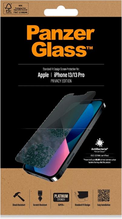 Productafbeelding PanzerGlass Privacy (1 Stuk, Apple iPhone 13)