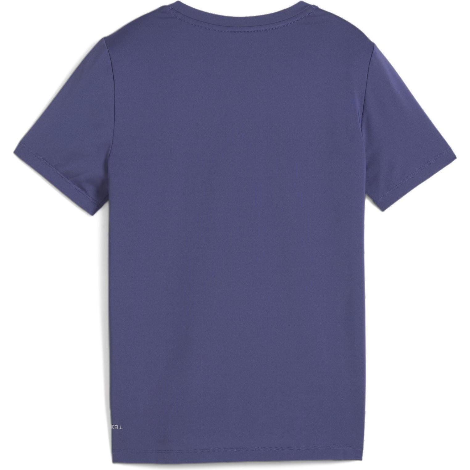 Thumbnail - Puma, Mädchen, Sportshirt, TAD ESS Cat Logo Graphic Tee G (116), Blau, 116