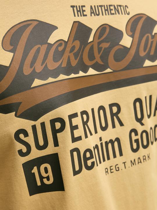 Produktbild Jack & Jones Jjelogo Tee Ss O-Neck 2 Col Aw25 Sn (M)