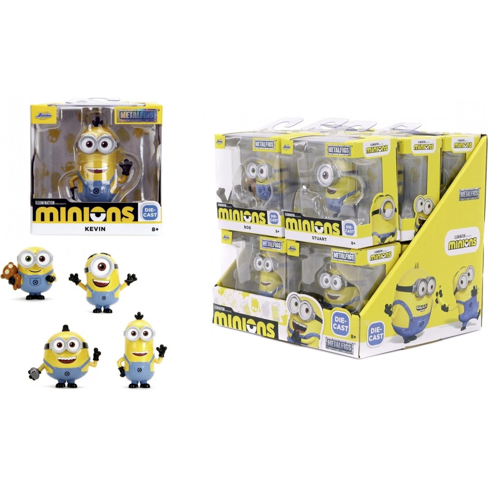 Jada Giallo Figure Dei Minions Da 2,5", Ondata 1